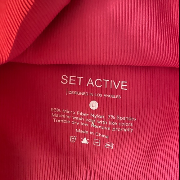 SET ACTIVE Pink Set - Picture 5 of 7